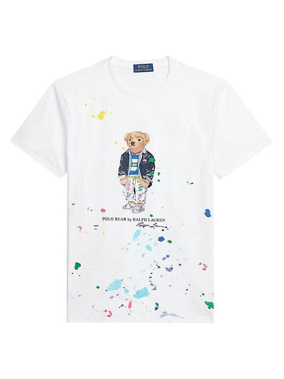 Polo Bear Graphic Cotton T-Shirt