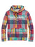 Logo Plaid Hoodie Sweatshirt