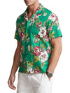 Tropical Cotton Camp Shirt