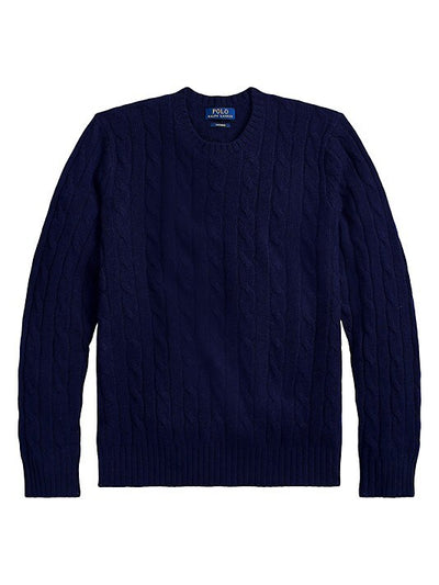 Cabled Cashmere Sweater