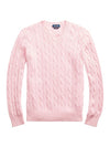 Cabled Cashmere Sweater