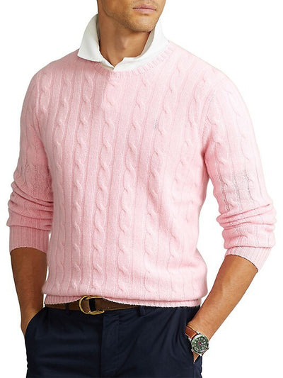 Cabled Cashmere Sweater