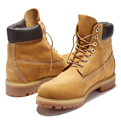 6-INCH PREMIUM WATERPROOF BOOTS - WHEAT NUBUCK