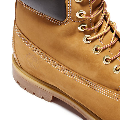 6-INCH PREMIUM WATERPROOF BOOTS - WHEAT NUBUCK