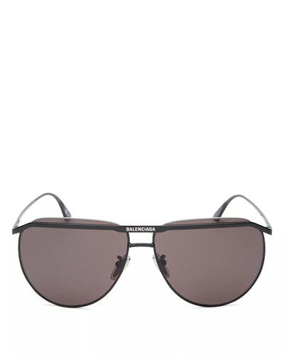 Unisex Brow Bar Aviator Sunglasses, 62mm