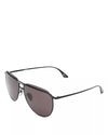 Unisex Brow Bar Aviator Sunglasses, 62mm