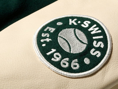 K SWISS X GOLDENBEAR VARSITY JACKET