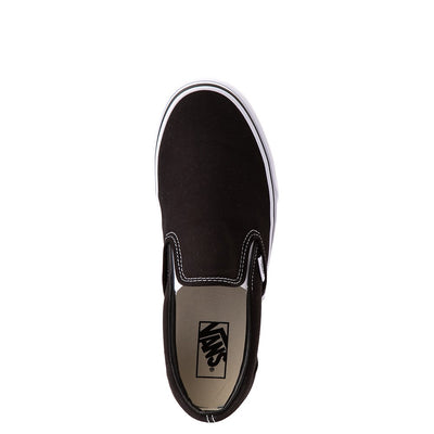 Vans Slip On Skate Shoe - Black Monochrome