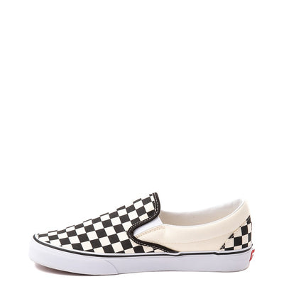 Vans Slip On Checkerboard Skate Shoe - Black / White