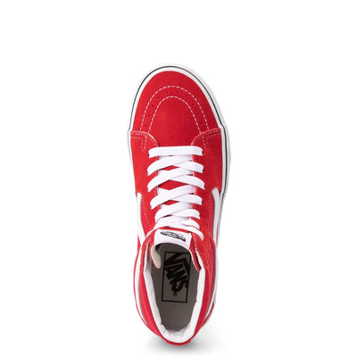 Vans Sk8 Hi Skate Shoe - Racing Red