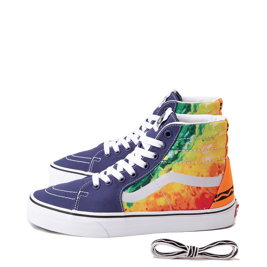 Vans x Crayola Sk8 Hi Mash Up Melt 