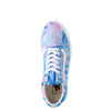 Vans Old Skool Skate Shoe - Pink / Blue Swirl