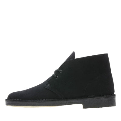 Desert Boot  Black Suede