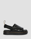 MURA SUICOKE CROCO LEATHER SANDALS