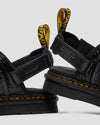 MURA SUICOKE CROCO LEATHER SANDALS