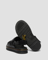 MURA SUICOKE CROCO LEATHER SANDALS