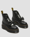 SINCLAIR LAZY OAF LEATHER PLATFORM BOOTS