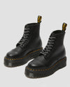 SINCLAIR LAZY OAF LEATHER PLATFORM BOOTS