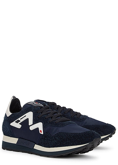 Herald navy suede sneakers