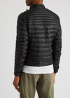 Conques black quilted shell jacket