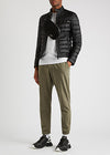 Conques black quilted shell jacket