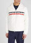 Olargues white logo shell jacket