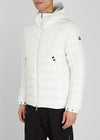 Blesle white quilted shell jacket