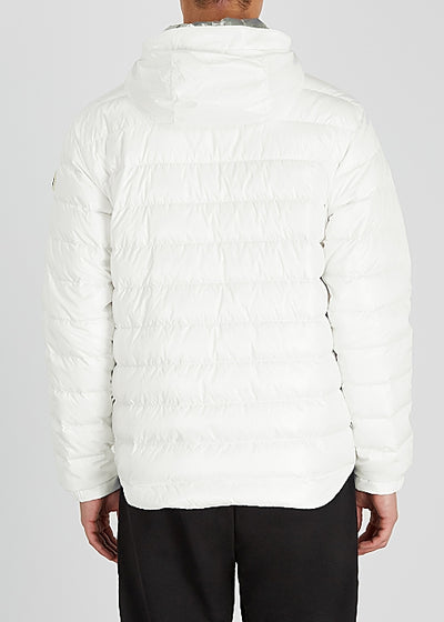 Blesle white quilted shell jacket