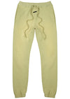 Olive cotton sweatpants