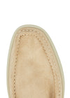 Sand suede shoes