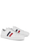 New Monaco white leather sneakers