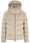 Maya stone quilted corduroy jacket