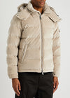 Maya stone quilted corduroy jacket