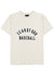 Baseball ecru cotton T-shirt