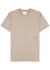 Coffey taupe cotton T-shirt