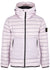 Lilac quilted shell jacket