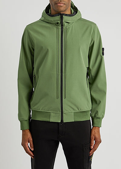 Army green Soft Shell-R jacket