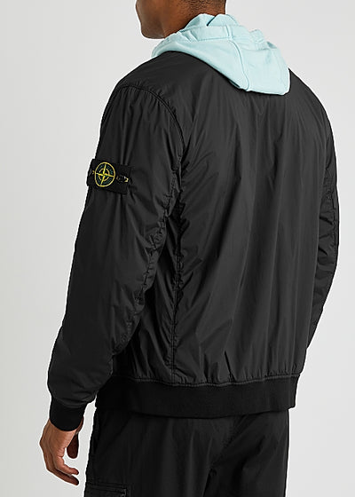 Skin Touch Nylon-TC bomber jacket