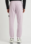 Lilac cotton sweatpants