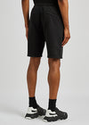 Black cotton shorts