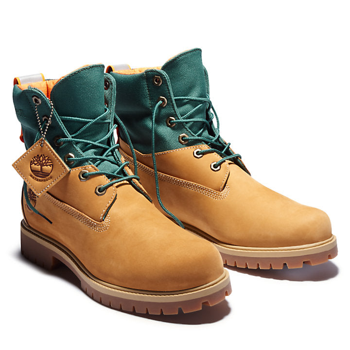 6-INCH WATERPROOF REBOTL™ FABRIC BOOTS - WHEAT NUBUCK