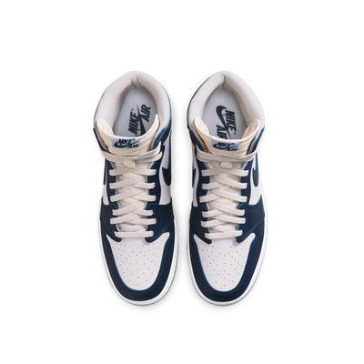 AIR JORDAN MENS 1 HIGH '85 COLLEGE NAVY SHOES