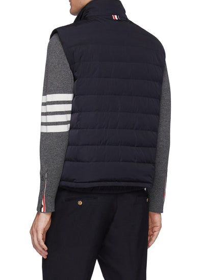 STRIPE SKI DOWN VEST