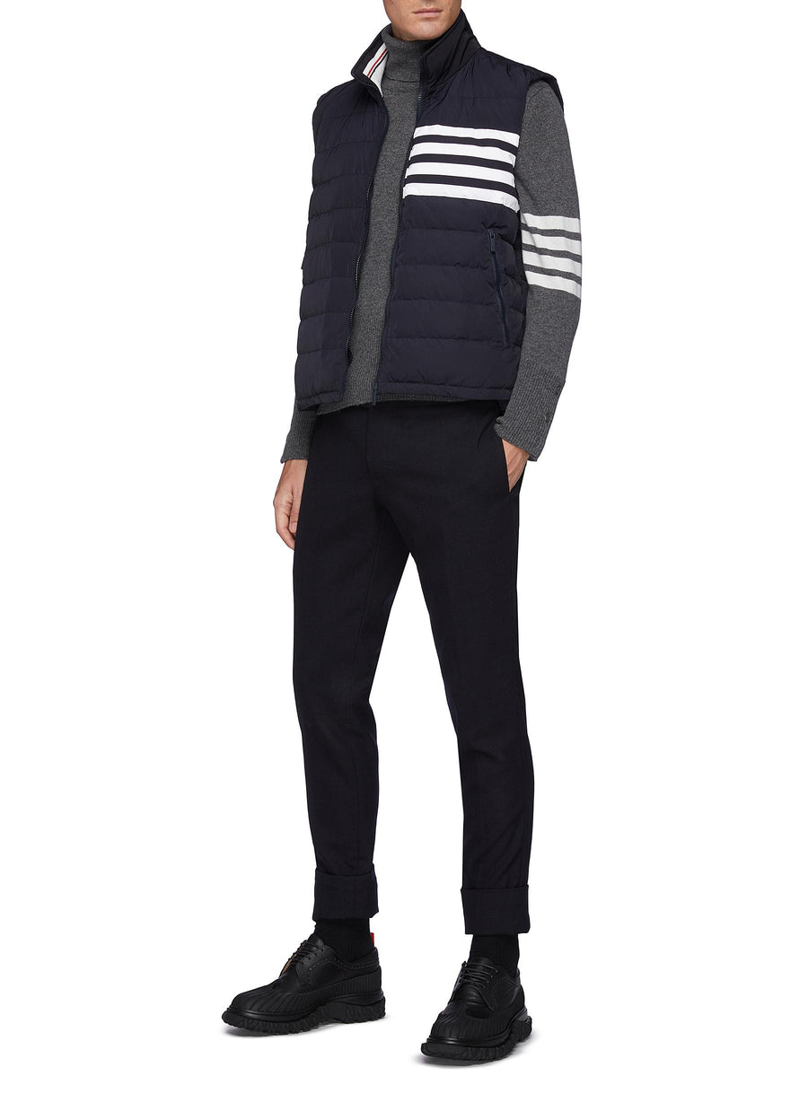 STRIPE SKI DOWN VEST