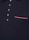 TRICOLOUR STRIPE POLO SHIRT