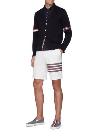 TRICOLOUR STRIPE POLO SHIRT