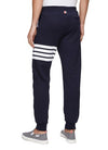 FOUR BAR STRIPE BRANDED PATCH SWEATPANTS