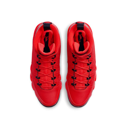 AIR JORDAN MENS 9 RETRO CHILE RED SHOES