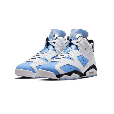 AIR JORDAN MENS 6 RETRO UNIVERSITY BLUE SHOES