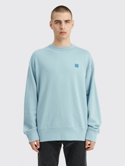 FACE SWEATSHIRT POWDER BLUE